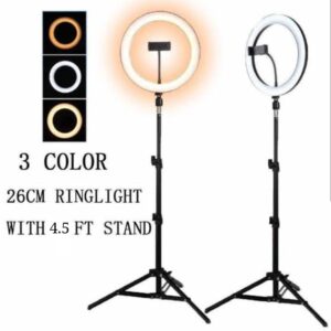 4.5 Feet Stand with 26 cm Ringlight